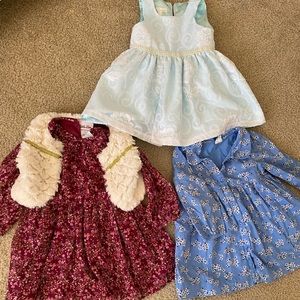 Toddler girl dress lot